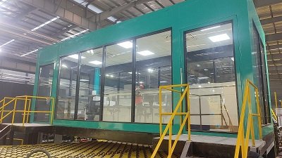 Acoustic Control Cabin For Conveyor